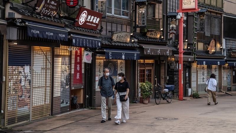 Around 44% of Japan's population has been fully vaccinated