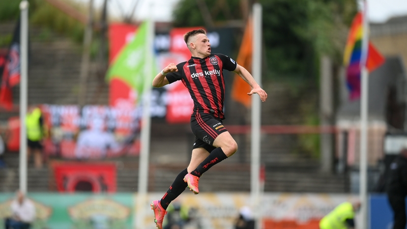 Andy Lyons jumps for joy after his stunning winner