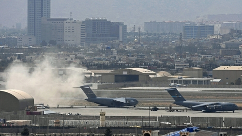 The bombing occurred on 26 August 2021, as US troops were trying to help people flee from Kabul airport in Afghanistan (File image)