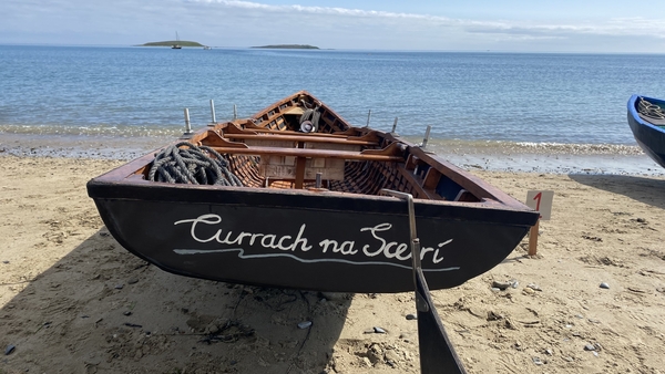 Currach na Sceirí was built by race organiser Shane Holland in 2018