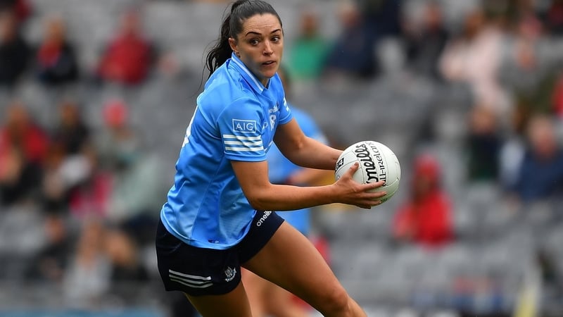 Sinéad Goldrick in action in the semi-final