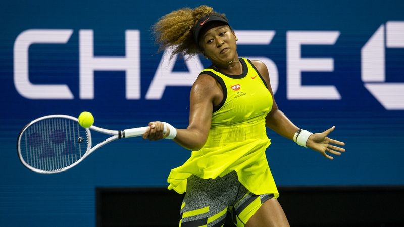 Naomi Osaka converted three of her six break point opportunities against Marie Bouzkova
