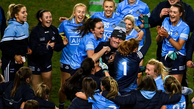 Mick Bohan (c) has led the Dubs to four All-Ireland titles in a row