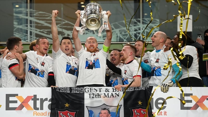 Dundalk beat Shamrock Rovers in the final last season