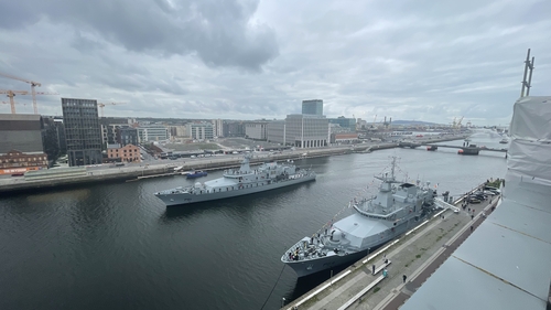 The navy said only two vessels are currently conducting coastal patrols (File image)
