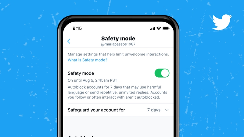 Safety Mode will initially be tested by a small number of English-speaking users