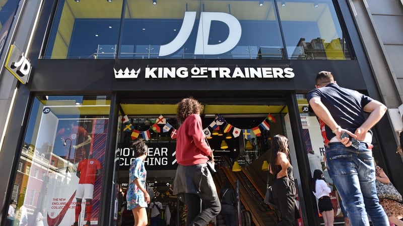 JD Sports said it expects profits in its new financial year ended January 2024 to grow to just over 1 billion pounds