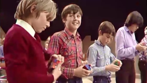 Rubik's Cube challenge in 1981.