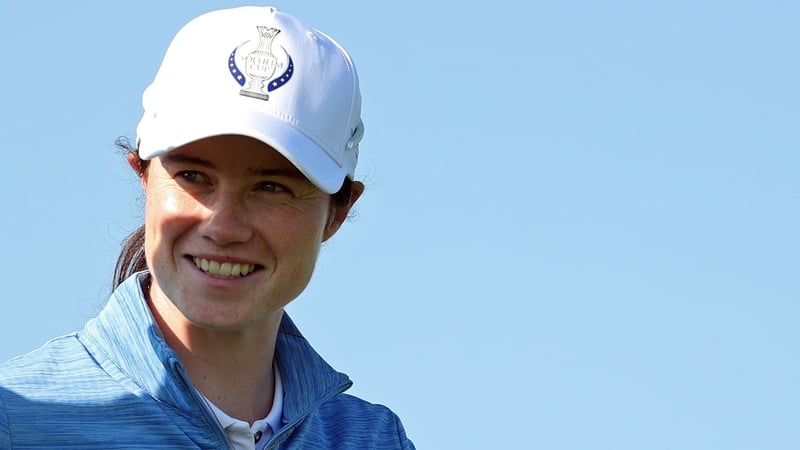 Leona Maguire has been active in practice rounds ahead of Saturday's Solheim Cup start