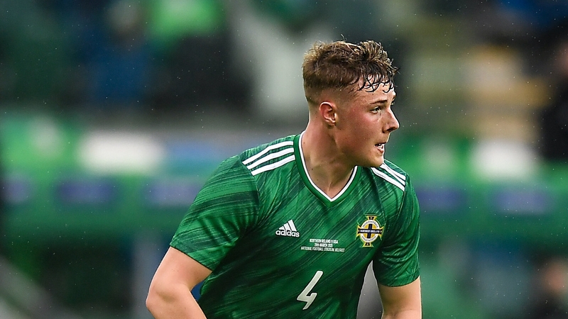 Daniel Ballard found the net at international level for the first time