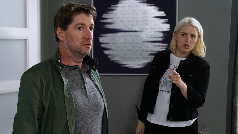 Hayley's suspicions about Will grow on Fair City