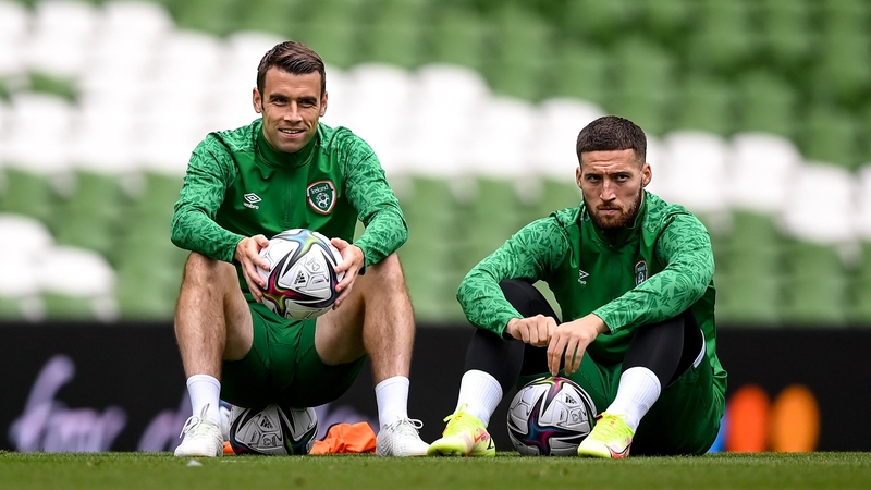 The marauding wing-backs, Seamus Coleman and Matt Doherty