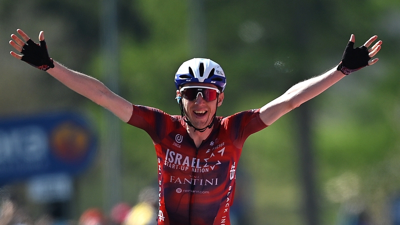 Dan Martin completed his Grand Tour stage victory set in Italy earlier this year