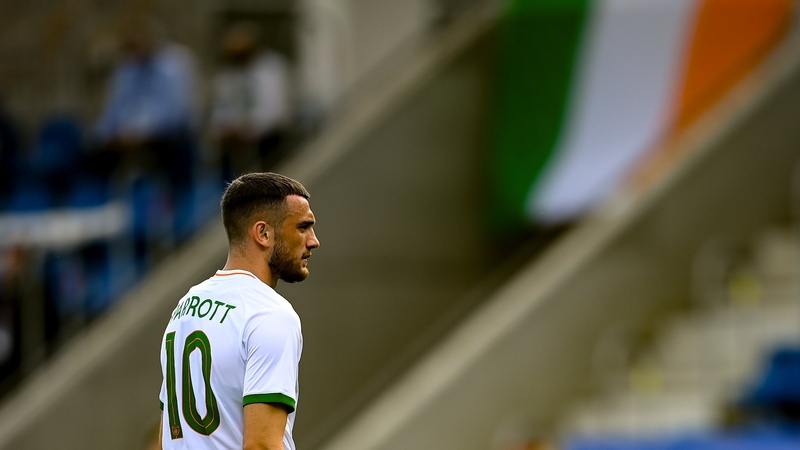 Troy Parrott starts for Ireland