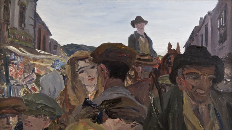 Yeats painted just over 1,200 oil paintings over the course of his life, with the majority painted in his last 15 years