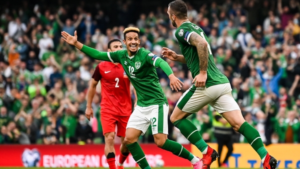 Ireland face Serbia
