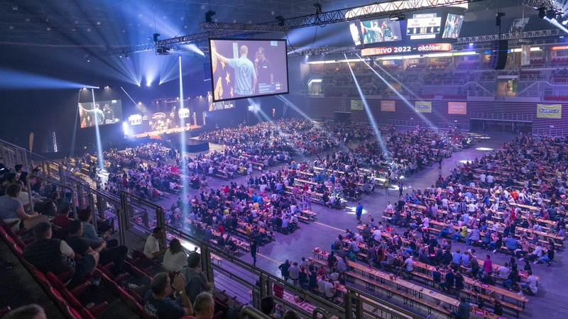 Fans flocked to the Papp Laszlo Sportarena on Saturday