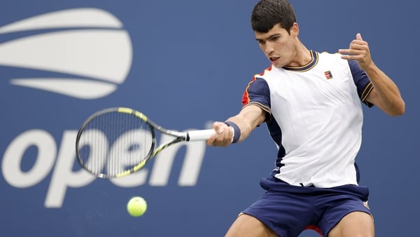 Carlos Alcaraz only turned 18 in May