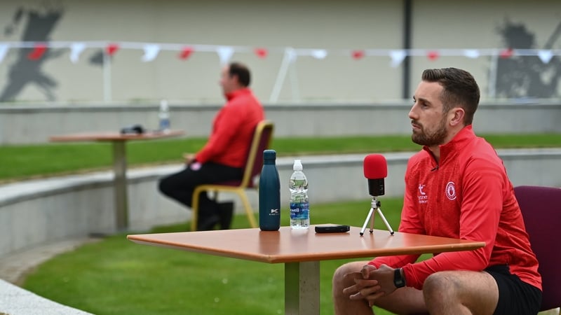 Sludden speaking to the media ahead of Saturday's final