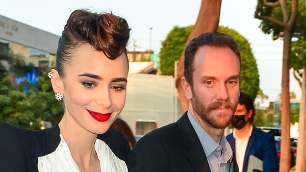 Lily Collins and Charlie McDowell