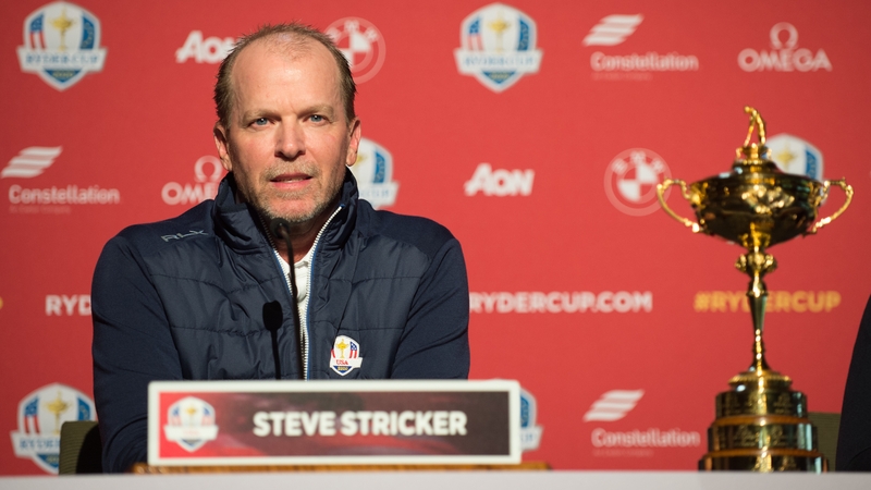 Steve Stricker has named his six wildcards
