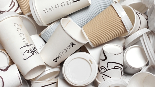 The Government aims to reduce the use of disposable coffee cups (stock image)