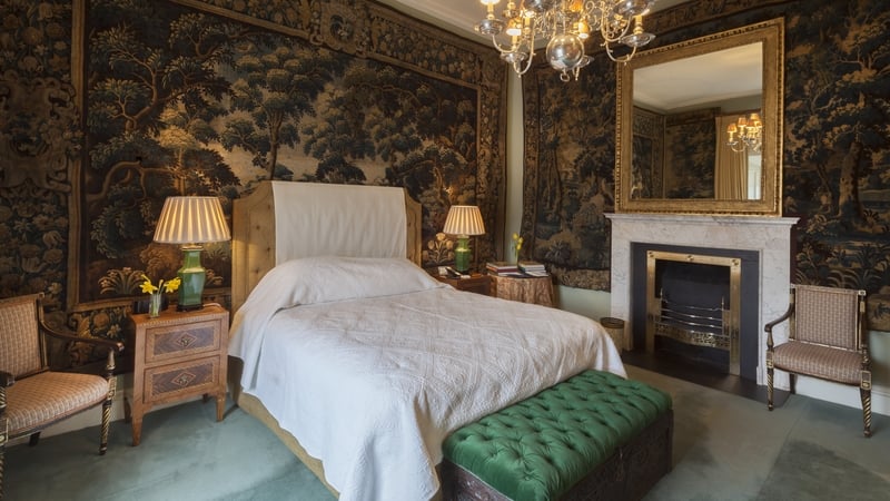 A hotel beloved by George Clooney has just been named as the best resort in Ireland and the UK. Photo: Ballyfin Demesne