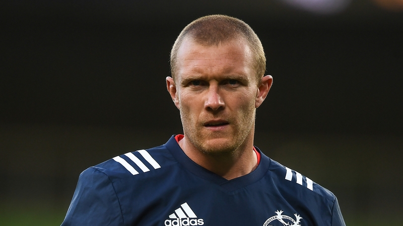 Keith Earls will continue in the red of Munster and green of Ireland