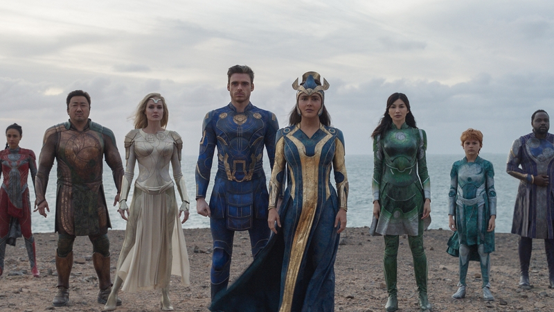 Marvel's Eternals is due in cinemas on 5 November