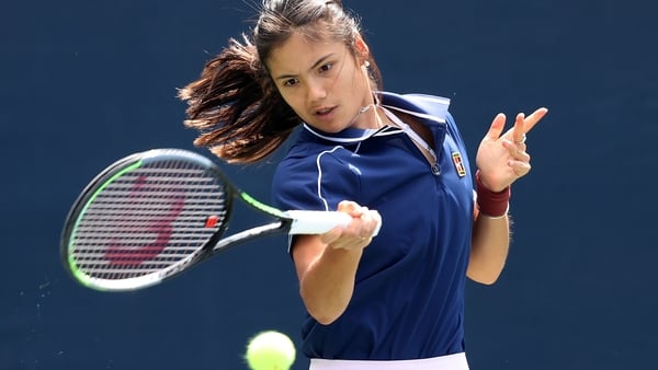 Emma Raducanu is the first player to reach a Grand Slam final after coming through the qualifiers
