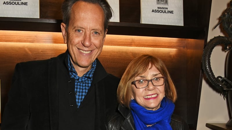Richard E Grant and Joan Washington (pictured in London in February 2016) had been married since 1986