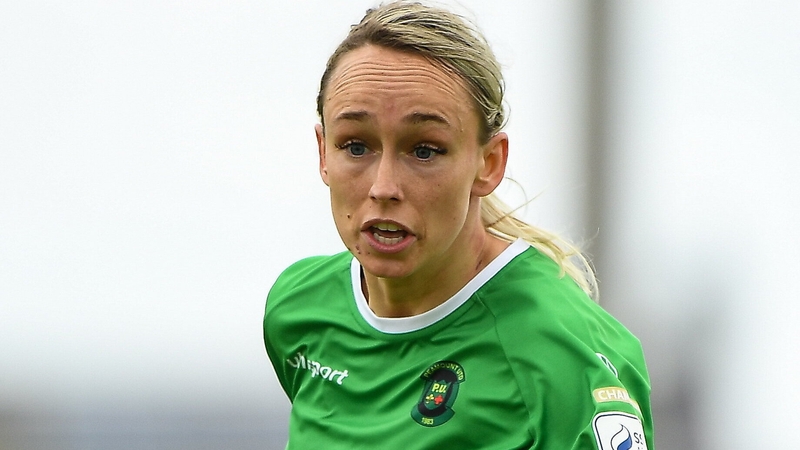 Roche scored the second goal in Peamount's convincing win