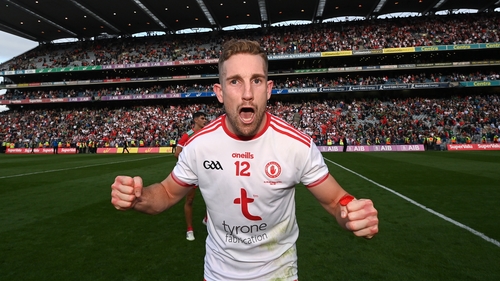 Niall Sludden had an outstanding first half for Tyrone at Croke Park