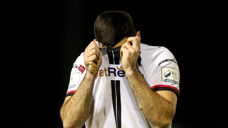 Pat Hoban started last night's fixture despite illness