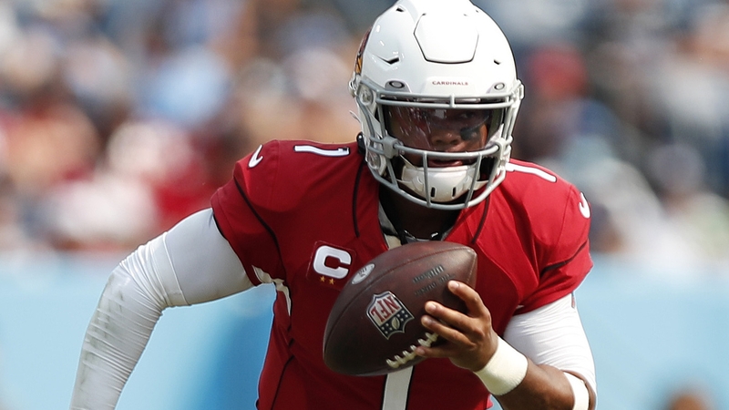 Kyler Murray threw for 289 yards, completing four touchdowns through the air and rushing for another