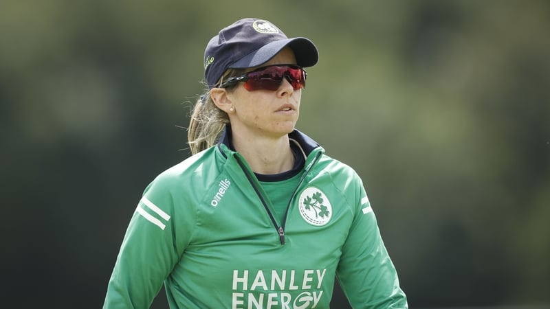 Eimear Richardson was chosen as best player in the T20 World Cup Europe Qualifier
