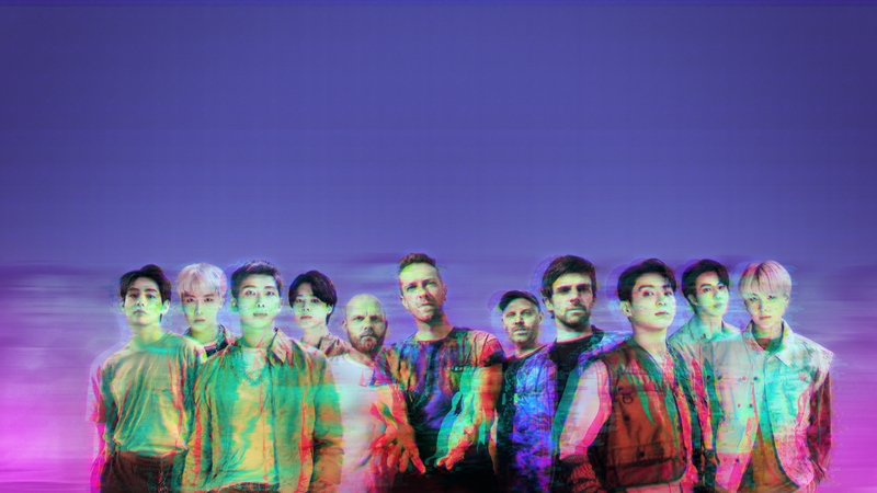 Coldplay and BTS