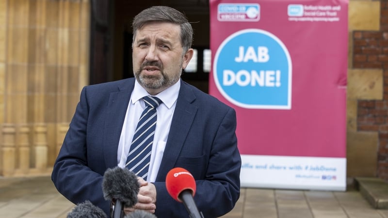 Northern Ireland's Health Minister Robin Swann