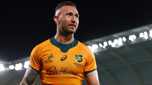Quade Cooper has made 71 appearances for Australia