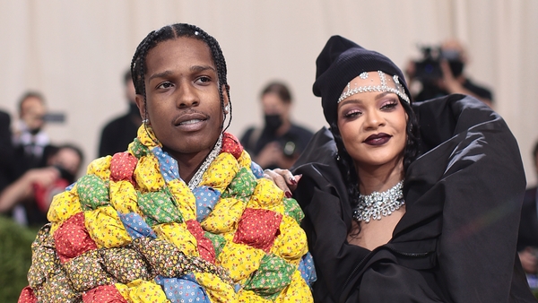 Rihanna and A$AP Rocky make eye-catching Met Gala appearance