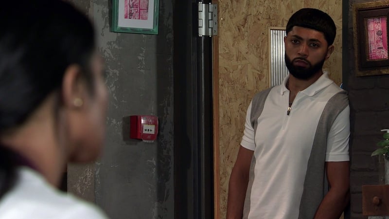 Zeedan is back in Coronation Street