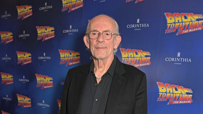 Christopher Lloyd at the opening night of the Back to the Future musical