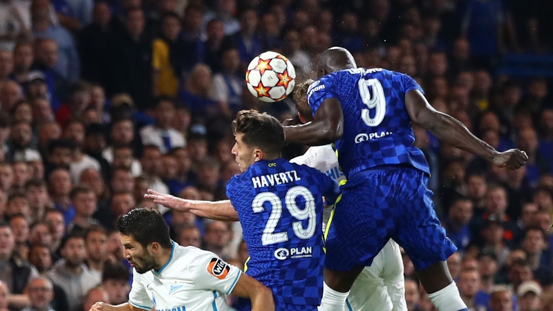 Lukaku headed home the only goal