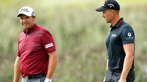 Henrik Stenson (right) becomes Padraig Harrington's fifth vice-captain