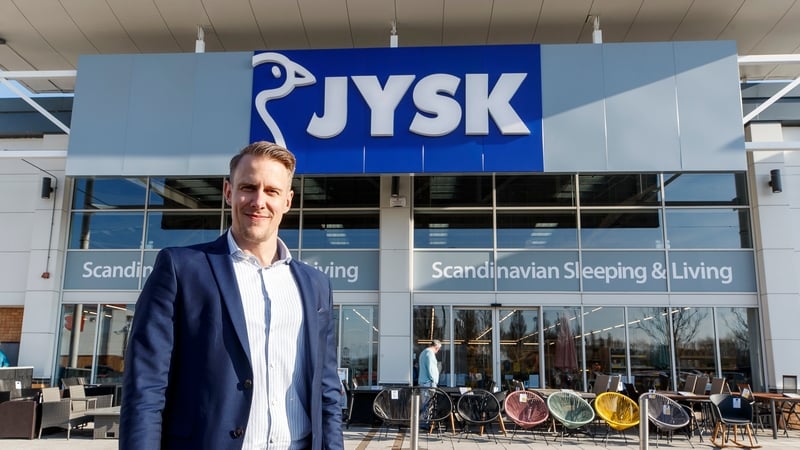 Roni Tuominen, the Country Director for JYSK United Kingdom & Ireland