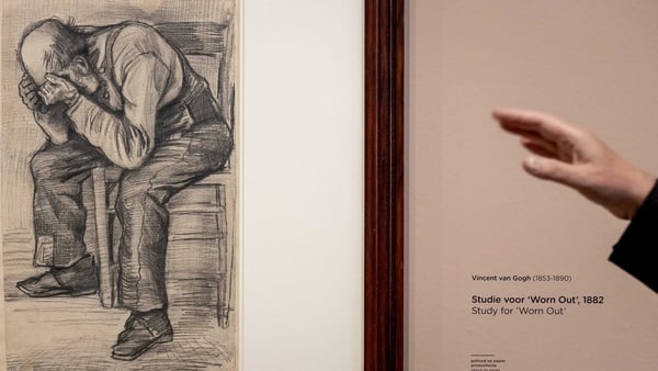 The drawing has just gone on public display for the first time