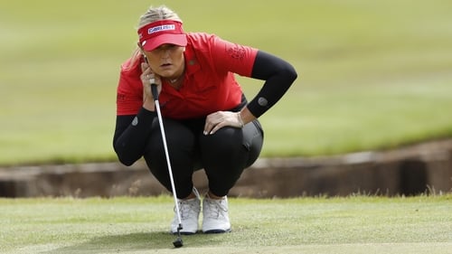 Olivia Mehaffey had a much better second round