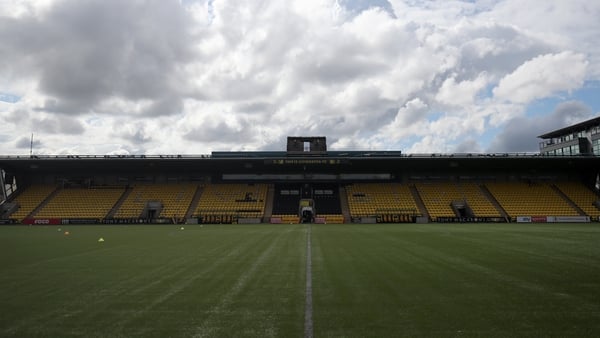 The pitch at the Tony Macaroni Arena is a 4G synthetic grass surface