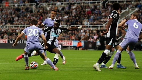 Allan Saint-Maximin scores for Newcastle