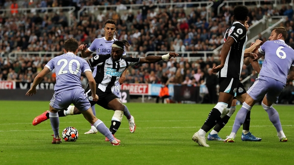 Allan Saint-Maximin scores for Newcastle